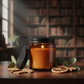 Library Lanterns Candle Mockup